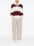 A.P.C. Luis Polo - wool rugby polo shirt