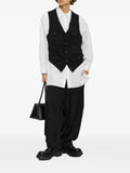 Yohji Yamamoto multi-pocket wool vest