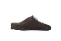 MARNI Long-Hair Calfskin Fussbett Sabot Brown